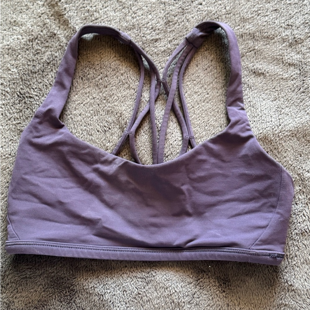 lululemon athletica Lavender Strappy Sports Bra